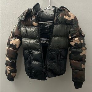 Camouflage Kids Puffer Jacket